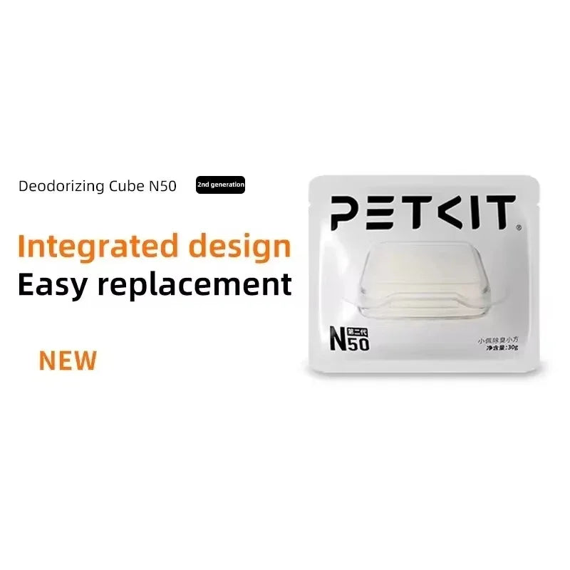 🐱 CUBOS DESODORIZANTES PETKIT N50 PARA CAJAS DE ARENA PURA MAX
