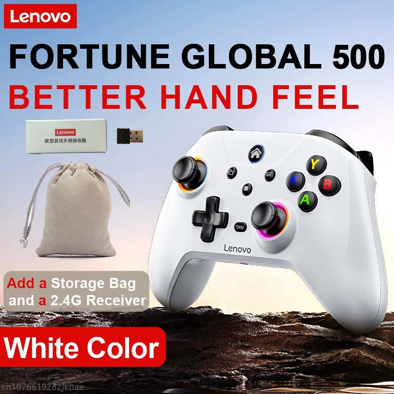 Nuevo controlador RGB inalámbrico Bluetooth Lenovo S02 para Nintendo Switch OLED/Switch Lite/PC/Mobile Gamepad Joystick multifunción