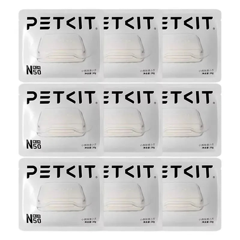 🐱 CUBOS DESODORIZANTES PETKIT N50 PARA CAJAS DE ARENA PURA MAX