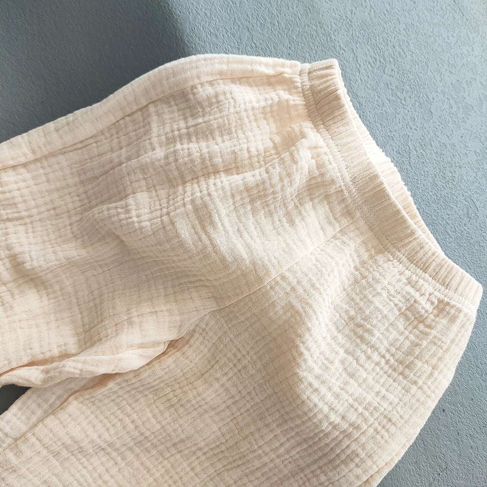 PANTALONES HAREM DE ALGODÓN UNISEX PARA BEBÉS 2 A 9 AÑOS