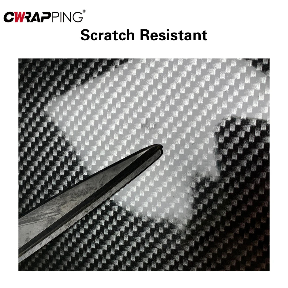 Pegatina de coche 3D 4D 5D 6D 9D vinilo de fibra de carbono protección autoadhesiva pegatina impermeable para accesorios de personalización de automóviles de motocicletas