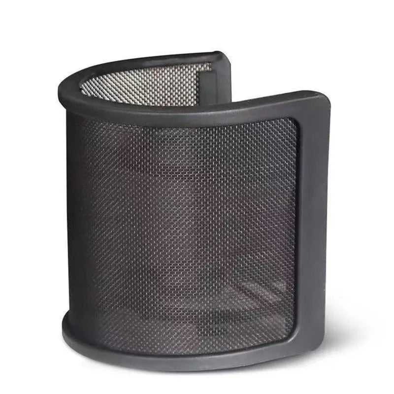 Micrófono Universal con filtro Pop, micrófono condensador, grabación de estudio de PC, parabrisas de Metal para micrófono, cubierta de parabrisas de pantalla Pop
