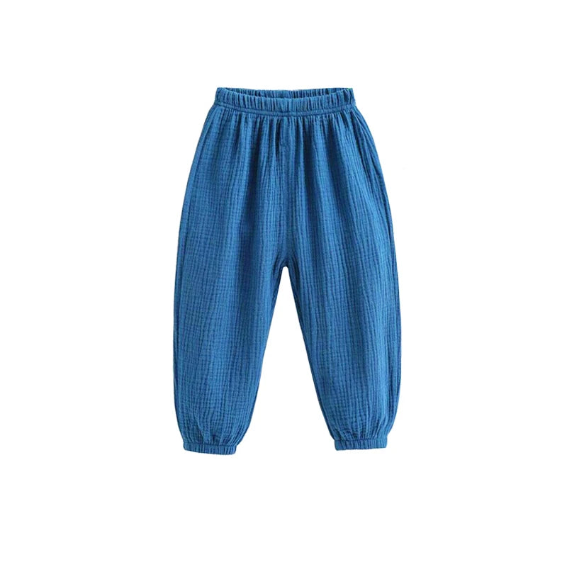 PANTALONES HAREM DE ALGODÓN UNISEX PARA BEBÉS 2 A 9 AÑOS