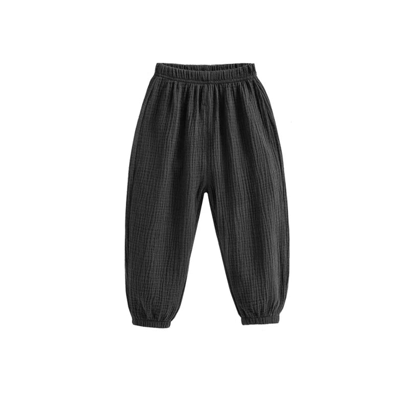 PANTALONES HAREM DE ALGODÓN UNISEX PARA BEBÉS 2 A 9 AÑOS