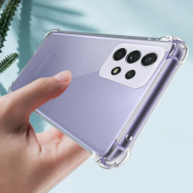 🛡️ FUNDA AIRBAG TRANSPARENTE SAMSUNG S20 AL S22 ULTRA TPU