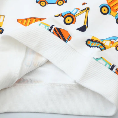 POLERÓN ESTAMPADO DE ALGODÓN PARA NIÑO 3 A 6 AÑOS
