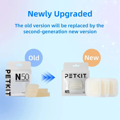 🐱 CUBOS DESODORIZANTES PETKIT N50 PARA CAJAS DE ARENA PURA MAX