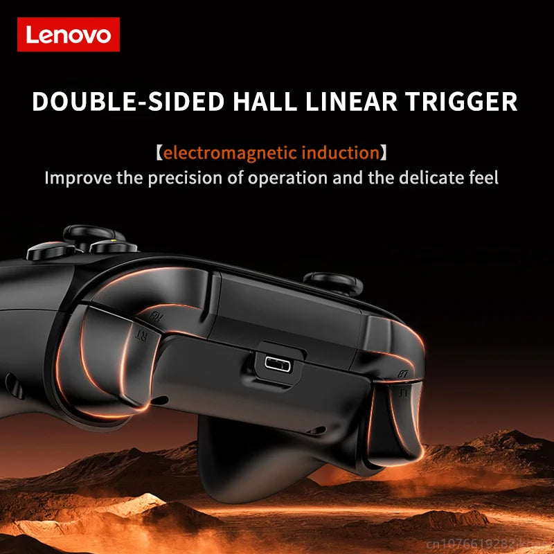 Nuevo controlador RGB inalámbrico Bluetooth Lenovo S02 para Nintendo Switch OLED/Switch Lite/PC/Mobile Gamepad Joystick multifunción