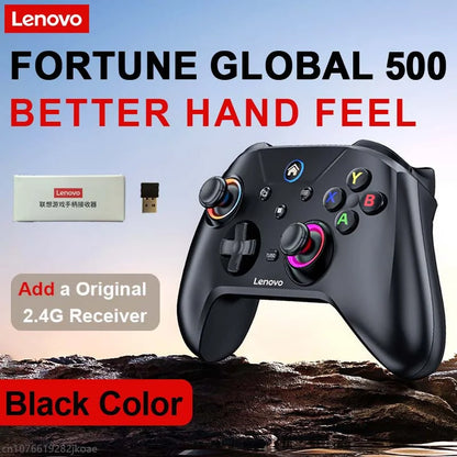 Nuevo controlador RGB inalámbrico Bluetooth Lenovo S02 para Nintendo Switch OLED/Switch Lite/PC/Mobile Gamepad Joystick multifunción