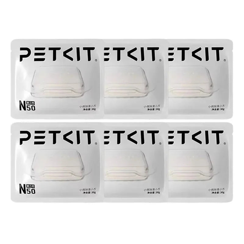 🐱 CUBOS DESODORIZANTES PETKIT N50 PARA CAJAS DE ARENA PURA MAX