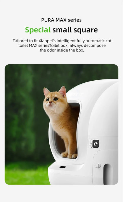 🐱 CUBOS DESODORIZANTES PETKIT N50 PARA CAJAS DE ARENA PURA MAX