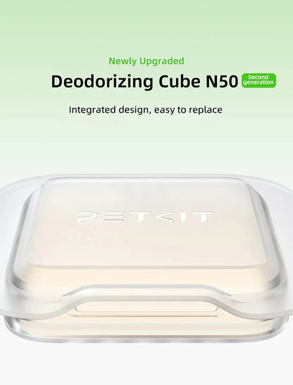 🐱 CUBOS DESODORIZANTES PETKIT N50 PARA CAJAS DE ARENA PURA MAX