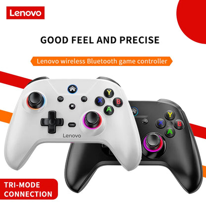 Nuevo controlador RGB inalámbrico Bluetooth Lenovo S02 para Nintendo Switch OLED/Switch Lite/PC/Mobile Gamepad Joystick multifunción