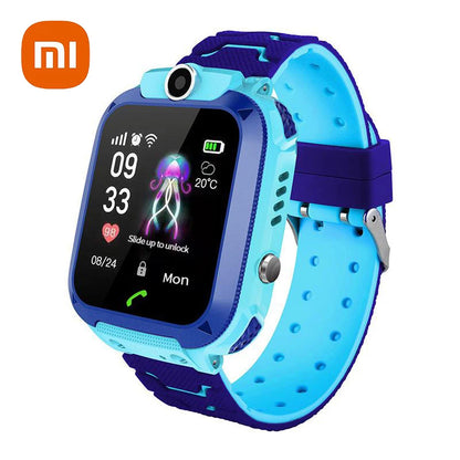 Reloj inteligente Xiaomi para niños, cámara de llamada con tarjeta Sim 4G, ubicación GPS, SOS, antipérdida, IP67, resistente al agua, para Ios, Android, regalo para niños